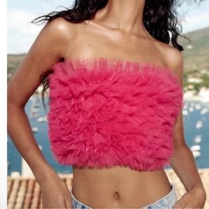Zara camisole with tulle